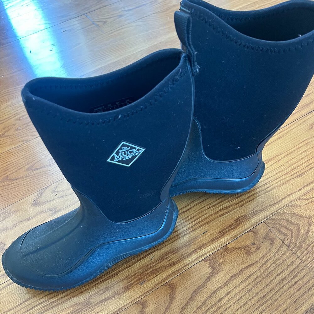 The Original MUCK Boot Hale Kid's Black Size $